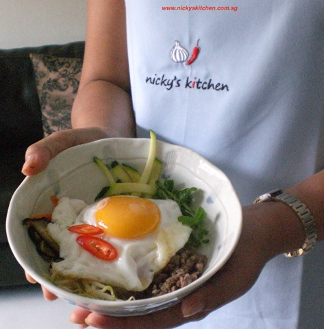 Korean cooking class – bibimbap