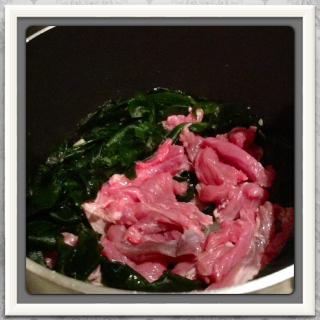 seaweed with beef