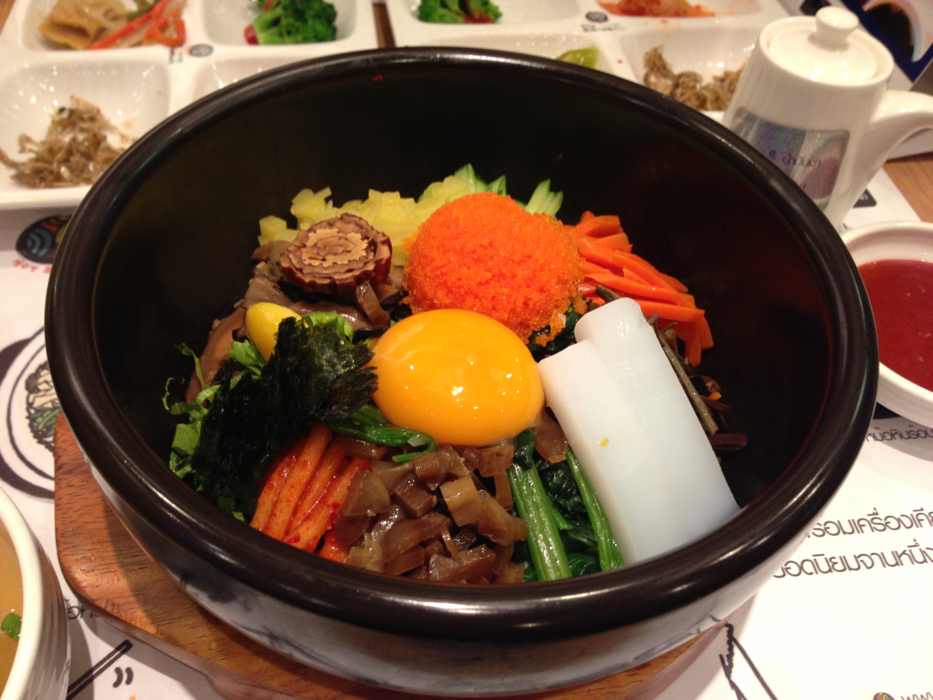 Bibimbap hunting in Bangkok