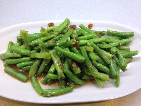 long beans cooked